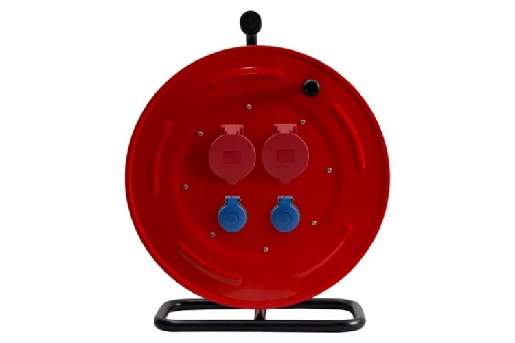 Rozgałęźnik na bębnie metalowym MAKARA-460 2x32A 5p, 2x230V  IP44 14800-12 F-Elektro