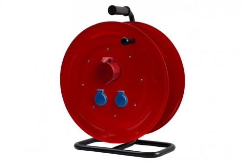 Rozgałęźnik na bębnie metalowym MAKARA-460 16A 5p, 2x230V  IP44 14800-16 F-Elektro