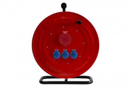 Rozgałęźnik na bębnie metalowym MAKARA-460 16A 5p, 3x230V  IP44 14800-18 F-Elektro