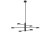 Lampa sufitowa wisząca Industrialna Loft ORBIT BLACK VI 7946 NOWODVORSKI Lighting GX53 x6 nowoczesna oprawa oświetleniowa metalowa nad stół blat wyspę czarna Inspiracje Premium