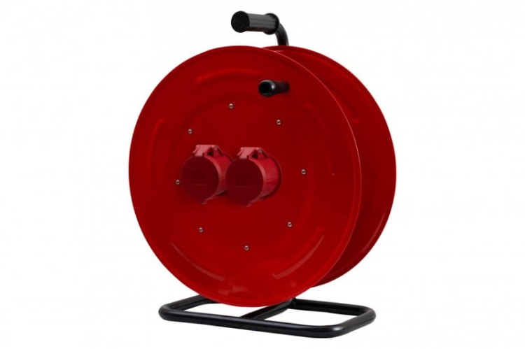 Rozgałęźnik na bębnie metalowym MAKARA-460 2x32A 5p  IP44 14800-9 F-Elektro