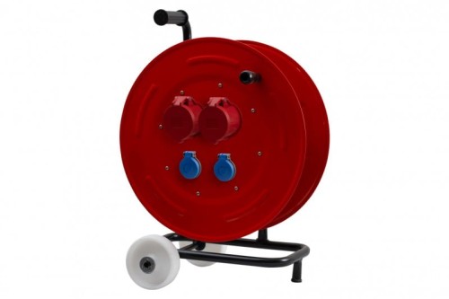 Rozgałęźnik na bębnie metalowym MAKARA-460 NK 2x32A 5p, 2x230V  IP44 15000-13 F-Elektro