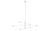Lampa sufitowa wisząca Industrialna Loft ORBIT WHITE VI 7942 NOWODVORSKI Lighting  GX53 x6 nowoczesna oprawa oświetleniowa metalowa nad stół blat wyspę biała Inspiracje Premium