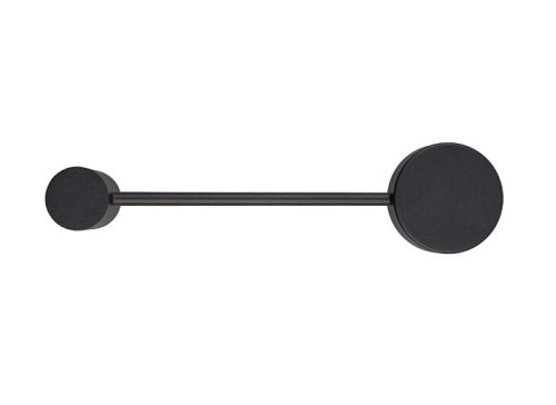 Lampa ścienna Kinkiet Industrialny Loft ORBIT BLACK I 20 S 7806 NOWODVORSKI Lighting GX53 nowoczesna oprawa oświetleniowa metalowy czarno-czarny pojedynczy Inspiracje Premium