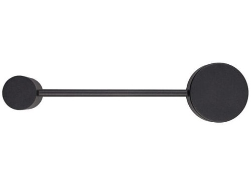 Lampa ścienna Kinkiet Industrialny Loft ORBIT BLACK I 20 S 7806 NOWODVORSKI Lighting GX53 nowoczesna oprawa oświetleniowa metalowy czarno-czarny pojedynczy Inspiracje Premium