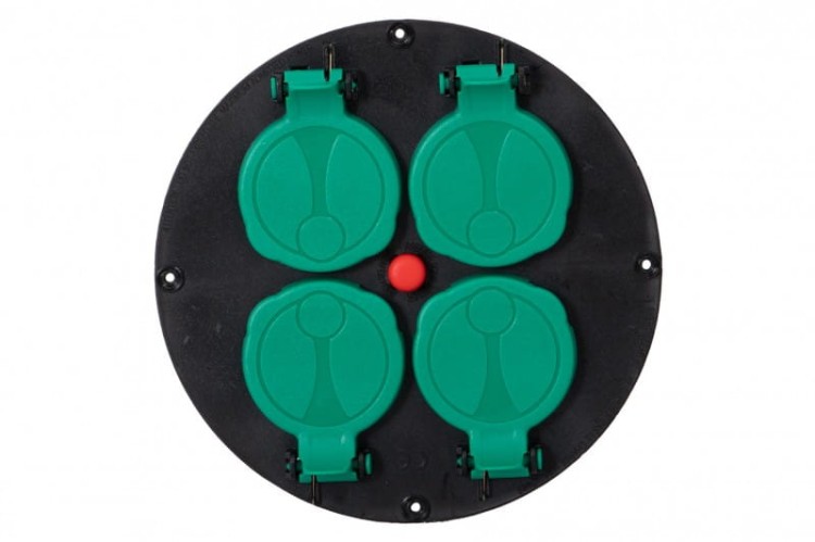 Dysk do zwijaka kablowego FI-145 4x230V IP44 1908 F-Elektro