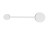 Lampa ścienna Kinkiet Industrialny Loft ORBIT WHITE I 20 S 7803 NOWODVORSKI Lighting GX53 nowoczesna oprawa oświetleniowa metalowy biało-biały pojedynczy Inspiracje Premium