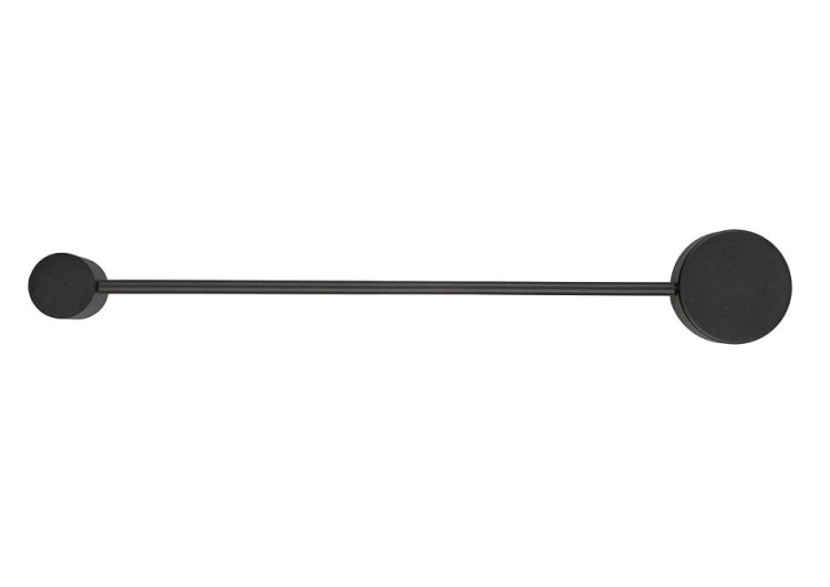 Lampa ścienna Kinkiet Industrialny Loft ORBIT BLACK I 40 M 7805 NOWODVORSKI Lighting GX53 nowoczesna oprawa oświetleniowa metalowy czarno-czarny pojedynczy Inspiracje Premium