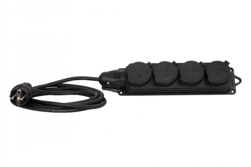 Przedłużacz listwowy gumowy 4x230V(4x2P+Z)  OW (H05RR-F) 3x2,5-40m 34975-8 F-Elektro