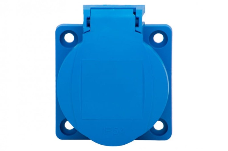 Gniazdo tablicowe 16A 250V 2P+Z  IP44 - V 71094 F-Elektro