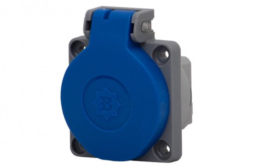 Gniazdo tablicowe 16A 250V 2P+Z  IP44 - B 71095 F-Elektro