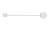 Lampa ścienna Kinkiet Industrialny Loft ORBIT WHITE I 40 M 7802 NOWODVORSKI Lighting GX53 nowoczesna oprawa oświetleniowa metalowy biało-biały pojedynczy Inspiracje Premium