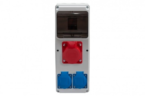 Rozdzielnica ULISSE 6M MIDI - gniazda 32A 5p, 2x230V /6 modułów/ 74180.1 F-Elektro