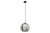 Lampa sufitowa wisząca Industrialna Loft POLARIS CHROME 9056 NOWODVORSKI Lighting E27 nowoczesna oświetleniowa żyrandol szklana przyciemniana metalizowana kula Chrom Szkło błyszcząca szara przezroczysta Inspiracje Premium