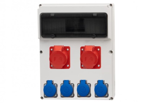 Rozdzielnica FEMO 13M - gniazda 2x16A 5p, 4x230V /13 modułów/ 74183.17 F-Elektro