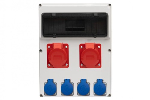 Rozdzielnica FEMO 13M - gniazda 2x16A 5p, 4x230V /13 modułów/ 74183.17 F-Elektro