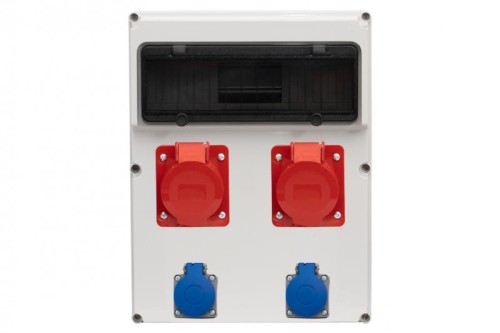 Rozdzielnica FEMO 13M - gniazda 2x16A 5p, 2x230V /13 modułów/ 74183.79 F-Elektro