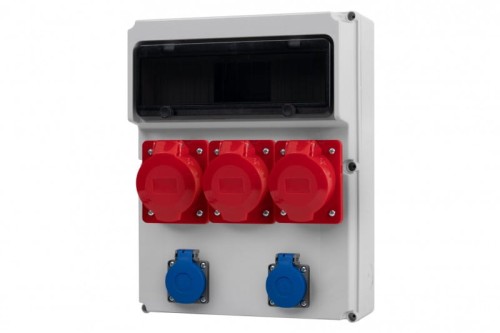 Rozdzielnica FEMO 13M - gniazda 3x16A 5p, 2x230V /13 modułów/ 74183.99 F-Elektro