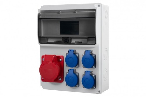 Rozdzielnica ULISSE 11M - gniazda 16A 5p, 4x230V  /11 modułów/ 74184.11 F-Elektro