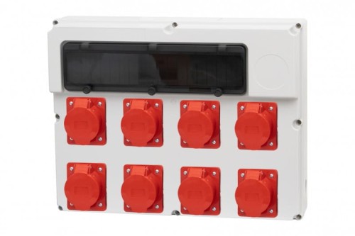 Rozdzielnica FEMO 18M - gniazda 5x16A 5p, 3x32A 5p  74191.32 F-Elektro