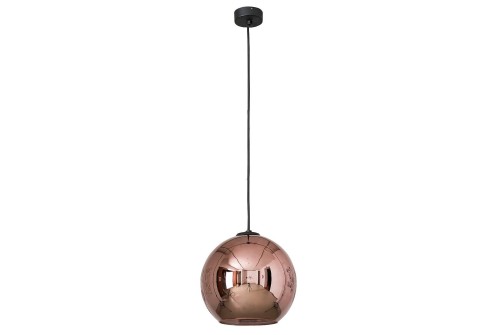 Lampa sufitowa wisząca Industrialna Loft POLARIS COPPER 9058 NOWODVORSKI Lighting E27 nowoczesna oświetleniowa żyrandol szklana przyciemniana metalizowana kula Miedziana Szkło błyszcząca przezroczysta Inspiracje Premium