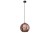Lampa sufitowa wisząca Industrialna Loft POLARIS COPPER 9058 NOWODVORSKI Lighting E27 nowoczesna oświetleniowa żyrandol szklana przyciemniana metalizowana kula Miedziana Szkło błyszcząca przezroczysta Inspiracje Premium