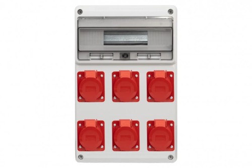 Rozdzielnica LEGATO 16M - gniazda 5x16A 5p, 32A 5p /16 modułów/ 75100281 F-Elektro