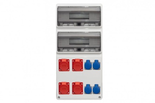 Rozdzielnica LEGATO 32M - gniazda 16A 5p, 3x32A 5p, 4x230V /32 moduły/ 76100110 F-Elektro