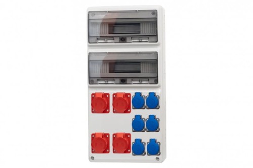 Rozdzielnica LEGATO 32M - gniazda 16A 5p, 3x32A 5p, 6x230V /32 moduły/ 76100113 F-Elektro