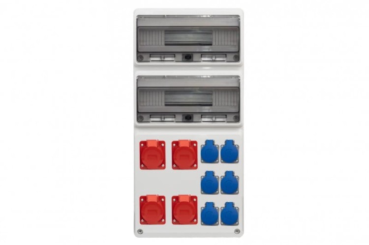 Rozdzielnica LEGATO 32M - gniazda 3x16A 5p, 32A 5p, 6x230V /32 moduły/ 76100114 F-Elektro