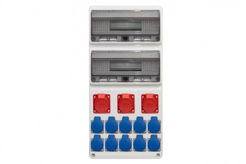 Rozdzielnica LEGATO 32M - gniazda 3x32A 5p, 10x230V /32 moduły/ 76100117 F-Elektro