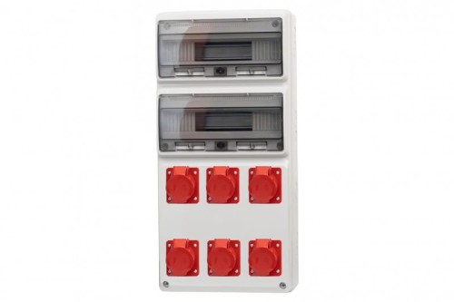 Rozdzielnica LEGATO 32M - gniazda 5x16A 5p, 32A 5p /32 moduły/ 76100121 F-Elektro