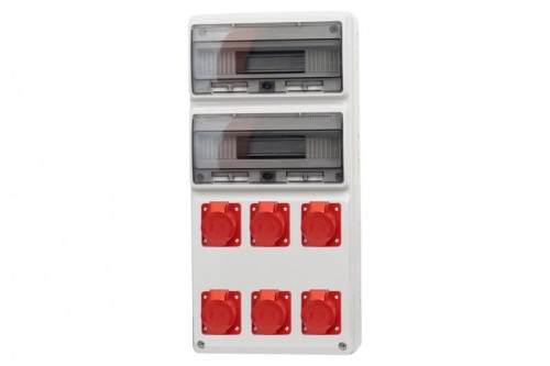 Rozdzielnica LEGATO 32M - gniazda 3x16A 5p, 3x32A 5p /32 moduły/ 76100.3 F-Elektro