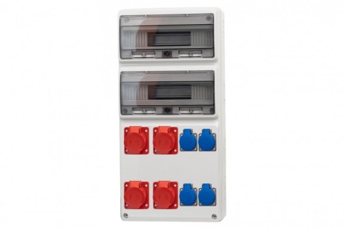 Rozdzielnica LEGATO 32M - gniazda 4x32A 5p, 4x230V /32 moduły/ 76100.53 F-Elektro