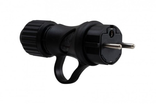 Wtyczka gumowa z uchem 16A 230 IP44 80052 F-Elektro