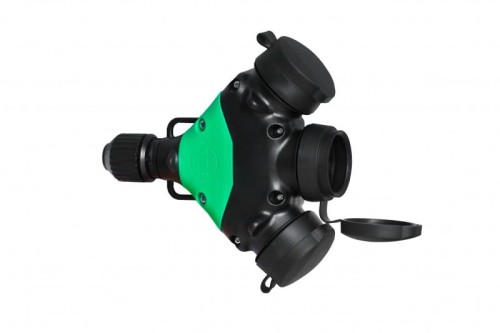 Rozgałęźnik gumowy 3x230V 16A IP44 81035 F-Elektro