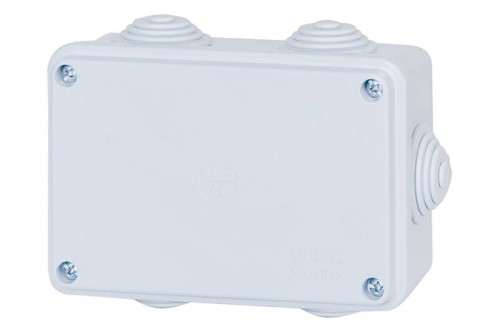 Puszka hermetyczna FG 120x80x50 z dławikami F1.0061 F-Elektro