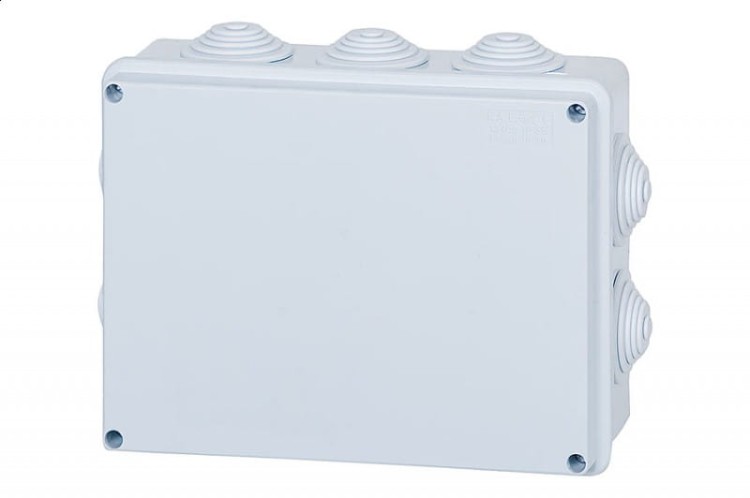 Puszka hermetyczna FG 190x140x70 z dławikami F1.0063 F-Elektro
