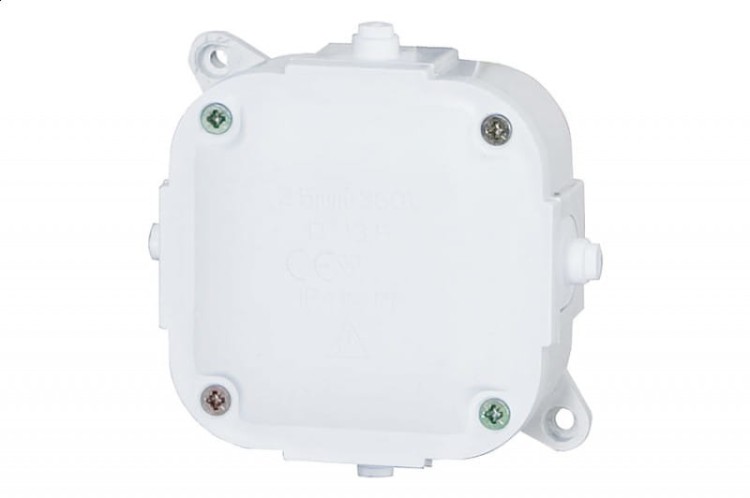 Puszka hermetyczna 85x85mm z zaciskiem  IP44 F1.0078 F-Elektro