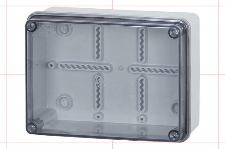 Puszka hermetyczna FG 150x110x70 pokrywa przeźroczysta F1.0089 F-Elektro
