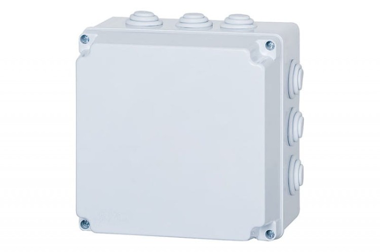 Puszka hermetyczna FG 170x170x127 z dławikami  F1.0099 F-Elektro
