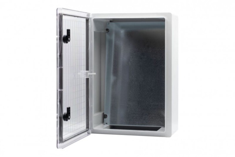 Szafa z tworzywa 350x500x190 mm IP65 drzwi przeźroczyste F1.0130 F-Elektro