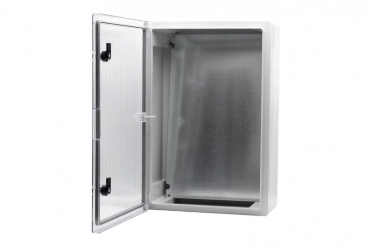 Szafa z tworzywa 400x600x200 mm IP65 drzwi przeźroczyste F1.0131 F-Elektro