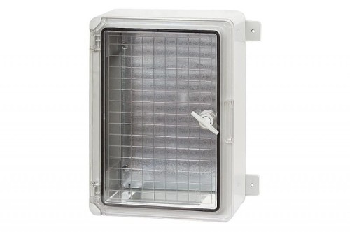 Szafa z tworzywa 500x700x250 mm IP65 drzwi przeźroczyste F1.0132 F-Elektro
