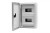 Szafa z tworzywa M 300x400x170 mm IP65 2 rzędy 24 moduły F1.0138 F-Elektro