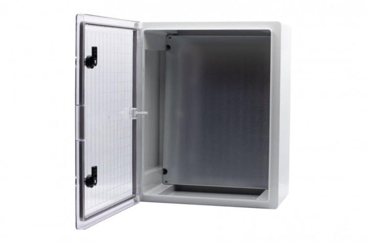 Szafa z tworzywa 400x500x240 mm IP65 drzwi przeźroczyste F1.0153 F-Elektro