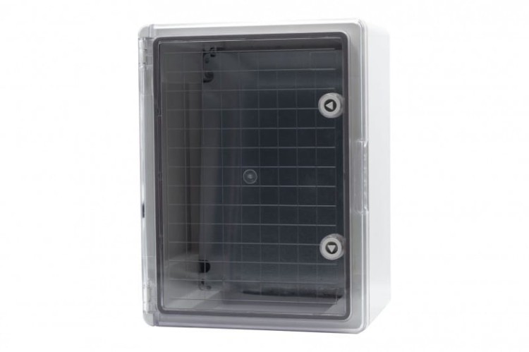 Szafa z tworzywa 300x400x220 mm IP65 drzwi przeźroczyste F1.0154 F-Elektro
