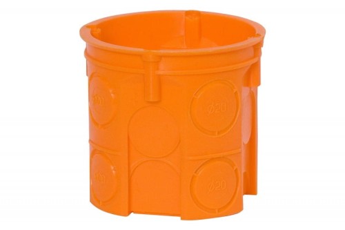 Puszka pomarańczowa 60 końcowa głęboka F1.0156 F-Elektro