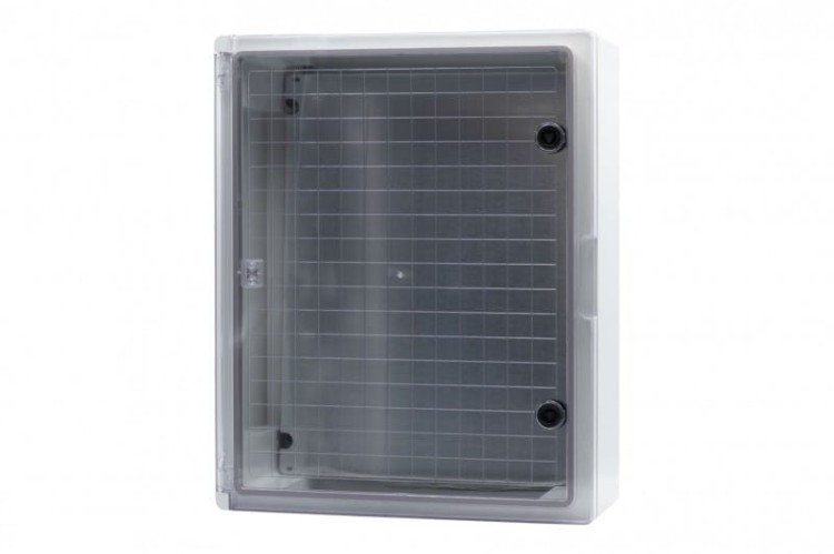 Szafa z tworzywa 400x500x180 mm IP65 drzwi przeźroczyste F1.0164 F-Elektro
