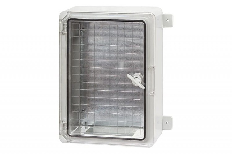 Szafa z tworzywa 600x800x260 mm IP65 drzwi przeźroczyste F1.0172 F-Elektro